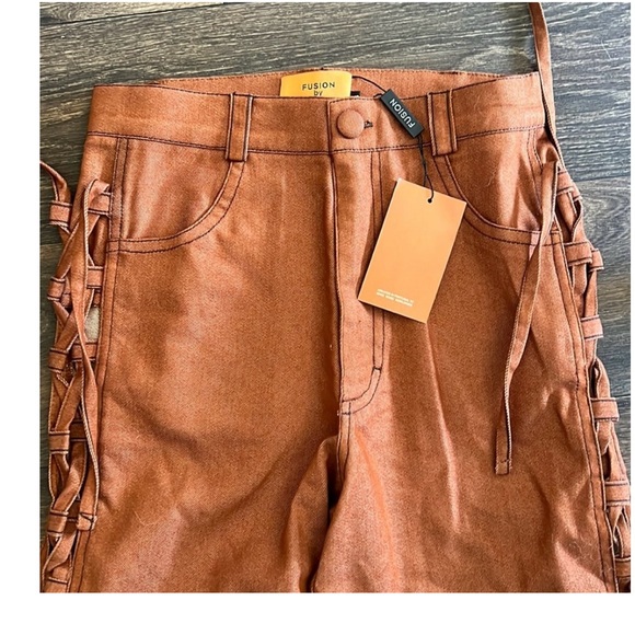 ‼️WOW‼️FUSION BY HYNDIA CALÇA SARJA CORDÃO SET‼️ NWT‼️ RARE‼️ - Picture 8 of 16